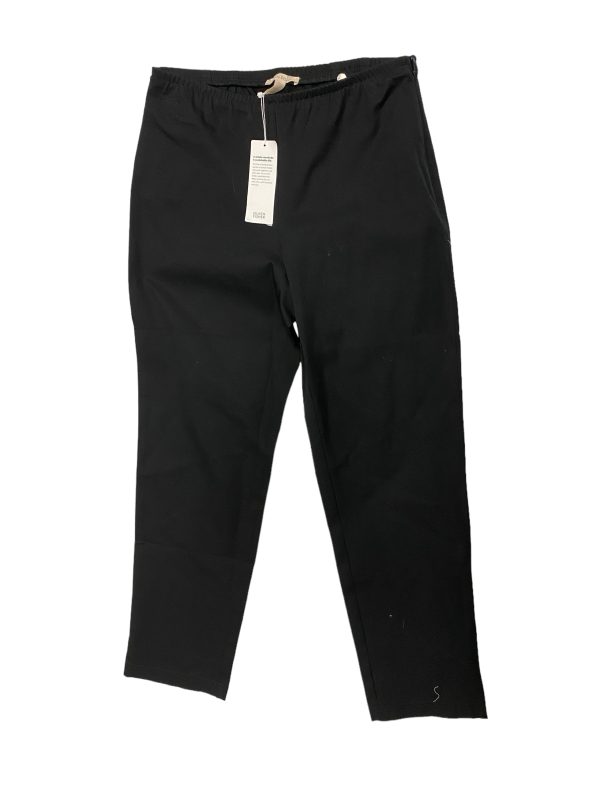 Black Pants Designer Eileen Fisher, Size Xs Hot on Sale