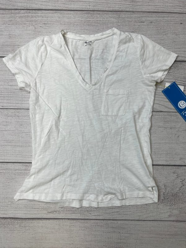 Top Short Sleeve Basic Madewell, Size Xs Online