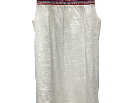 White Dress Casual Midi C And C, Size S Fashion