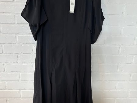 Black Dress Party Midi Anthropologie, Size S For Sale