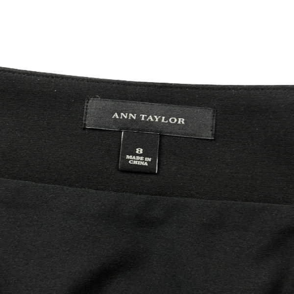 Black Skirt Midi By Ann Taylor, Size: M Fashion