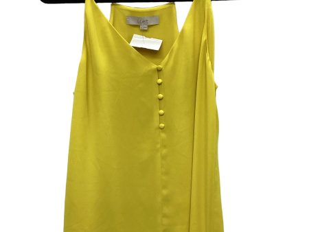 Yellow Top Sleeveless Loft, Size S Online Sale