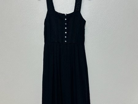 Black Dress Casual Maxi Loft, Size 6 Fashion