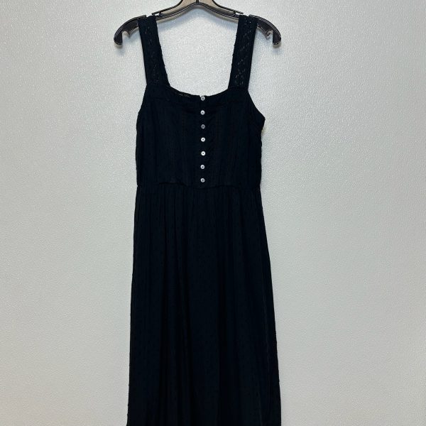 Black Dress Casual Maxi Loft, Size 6 Fashion