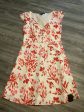 Red Dress Casual Midi Banana Republic, Size 0 Sale