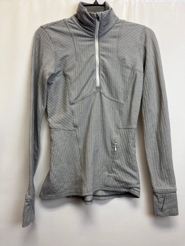 Athletic Top Long Sleeve Collar By Lululemon  Size: 4 Cheap