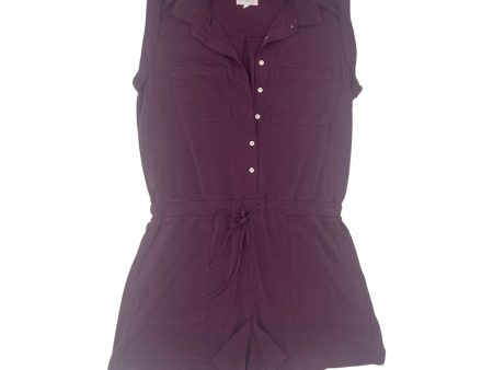 PURPLE LOU AND GREY ROMPER, Size M Cheap