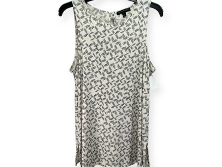 Black & Cream Tunic Sleeveless Banana Republic, Size L Fashion