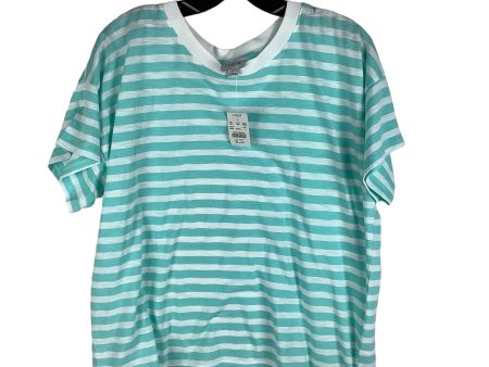 Striped Pattern Top Short Sleeve J. Crew, Size L Discount