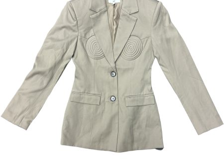 Beige Blazer Clothes Mentor, Size Xs Discount