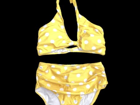 Yellow Swimsuit 2pc Clothes Mentor, Size L Discount