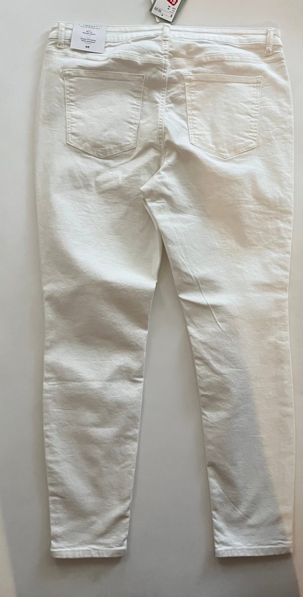 White Jeans Skinny H&m, Size 18 Supply