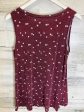 Red Top Sleeveless Amazon Essentials, Size M Fashion