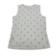 WHITE CHRISTOPHER AND BANKS TOP SLEEVELESS, Size M Supply