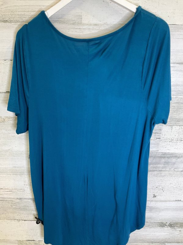 Teal Tunic Short Sleeve Lane Bryant, Size 3x Sale