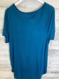 Teal Tunic Short Sleeve Lane Bryant, Size 3x Sale