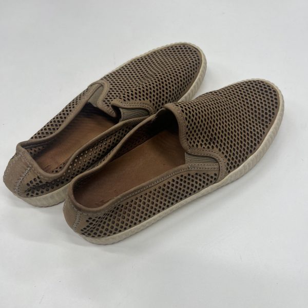 Tan Shoes Flats Espadrille Frye, Size 6.5 Hot on Sale