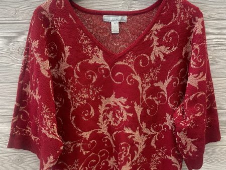 Red Sweater By Design, Size Xl For Cheap