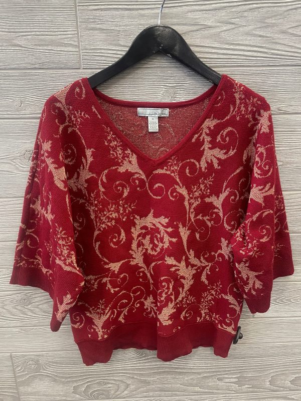 Red Sweater By Design, Size Xl For Cheap