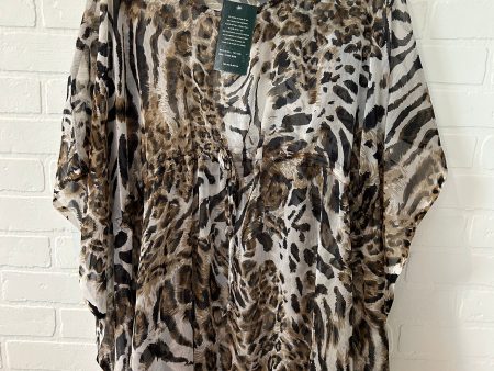 Animal Print Swimwear Cover-up Clothes Mentor, Size Onesize on Sale