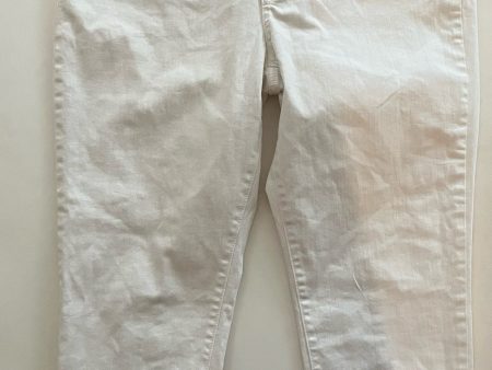 White Jeans Skinny Crown And Ivy, Size 14 Cheap