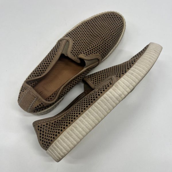 Tan Shoes Flats Espadrille Frye, Size 6.5 Hot on Sale