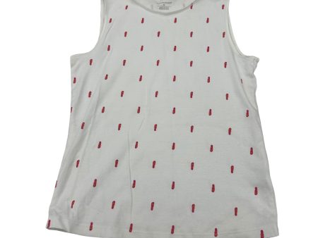 WHITE CHRISTOPHER AND BANKS TOP SLEEVELESS, Size M Supply