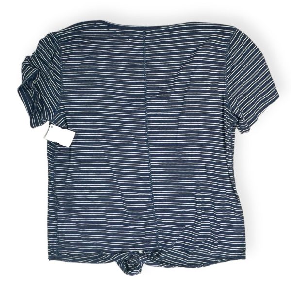 Striped Pattern Top Short Sleeve Abercrombie And Fitch, Size S Cheap