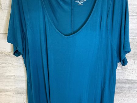 Teal Tunic Short Sleeve Lane Bryant, Size 3x Sale