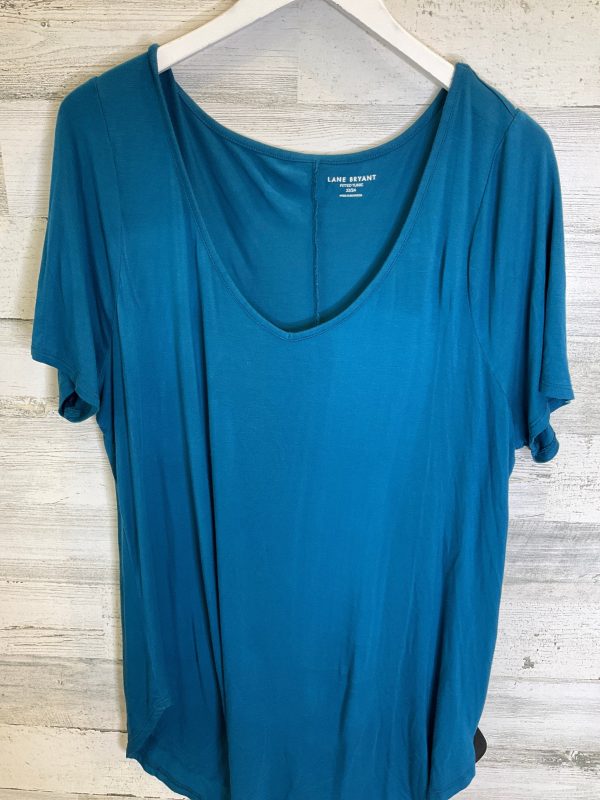 Teal Tunic Short Sleeve Lane Bryant, Size 3x Sale