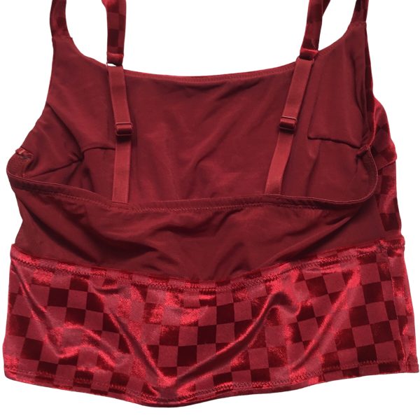 Red Bralette Colsie, Size L For Sale