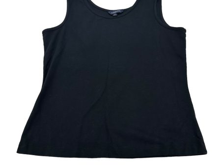 BLACK LANDS END TOP SLEEVELESS, Size M Online Hot Sale