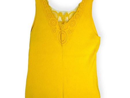 Yellow Top Sleeveless Nygard Peter, Size L Discount