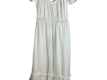 White Dress Casual Maxi Lulus, Size Xs For Discount