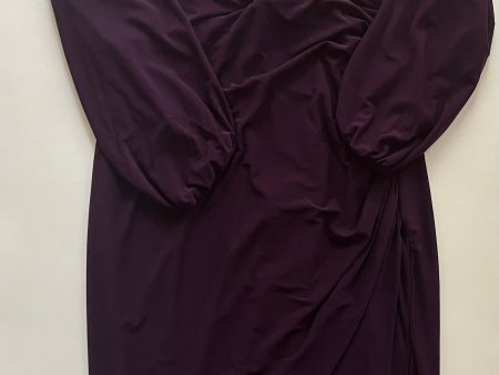 Purple Dress Work Anne Klein O, Size M For Sale