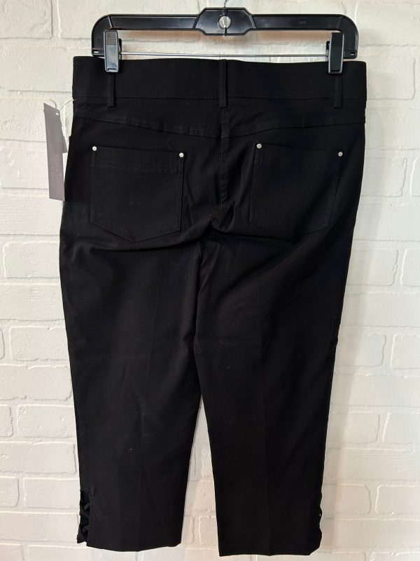 Black Capris Verve, Size 10 Hot on Sale