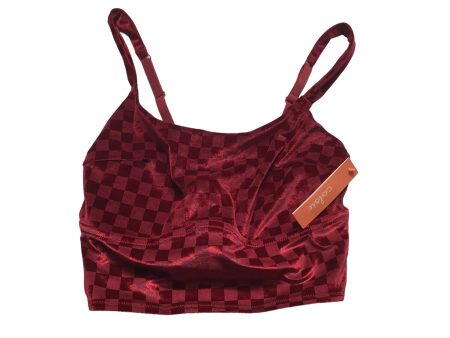 Red Bralette Colsie, Size L For Sale