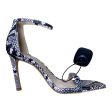 Snakeskin Print Shoes Heels Stiletto Stuart Weitzman, Size 6 Sale