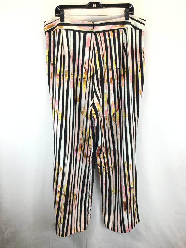 Black & White Pants Dress Bisou Bisou, Size 1x Online Sale